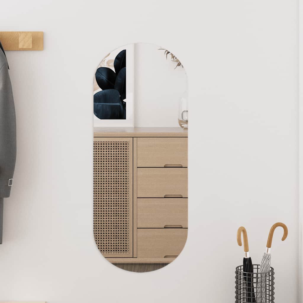 Zrcadlo Světly Sklo Ové Šedá