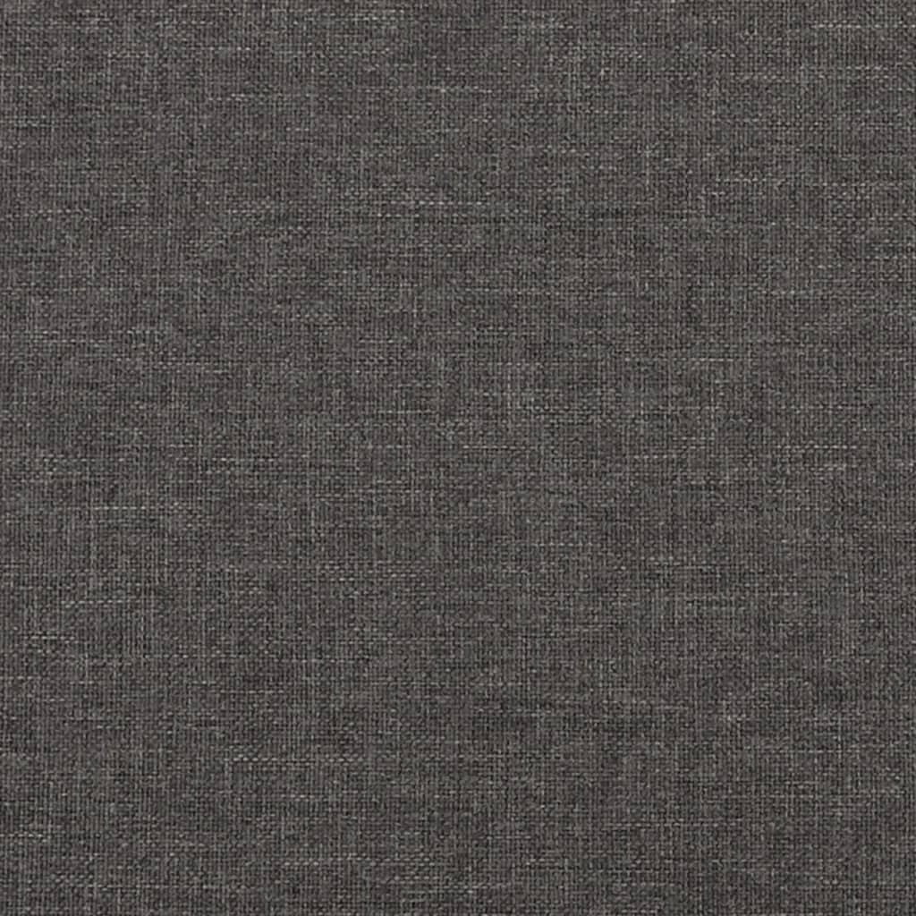 Elektrické Polohovací Křeslo Tmavě Šedé Textil
