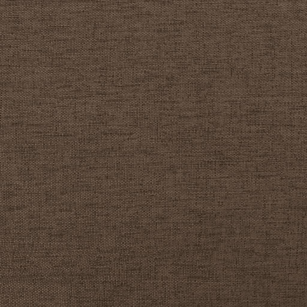 Elektrické Polohovací Křeslo Hnědé Textil
