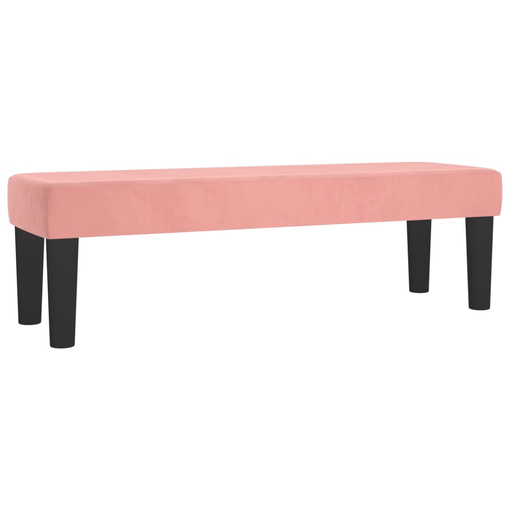 Box Spring Postel S Matrací Růžová 180X200 Cm Samet