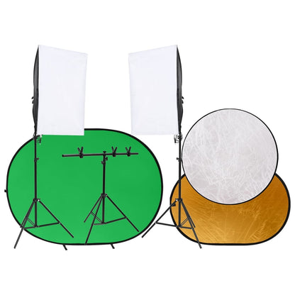 Ateliérové Vybavení Sada Se Světly, Pozadím A Odraznou Deskou