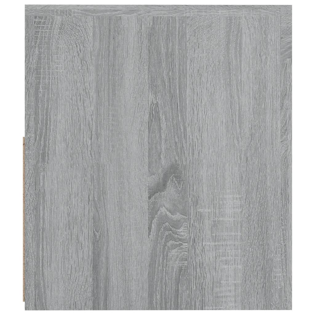 Noční Stolky 2 Ks S Led Osvětlením Šedé Sonoma 60 X 35 X 40 Cm