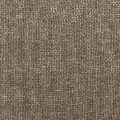 Box Spring Postel S Matrací Textil Taupe
