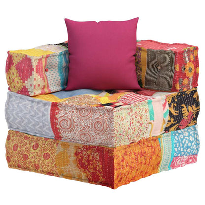Modulární Pouf S Polštářem Textil