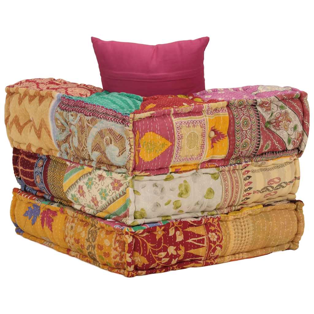 Modulární Pouf S Polštářem Textil