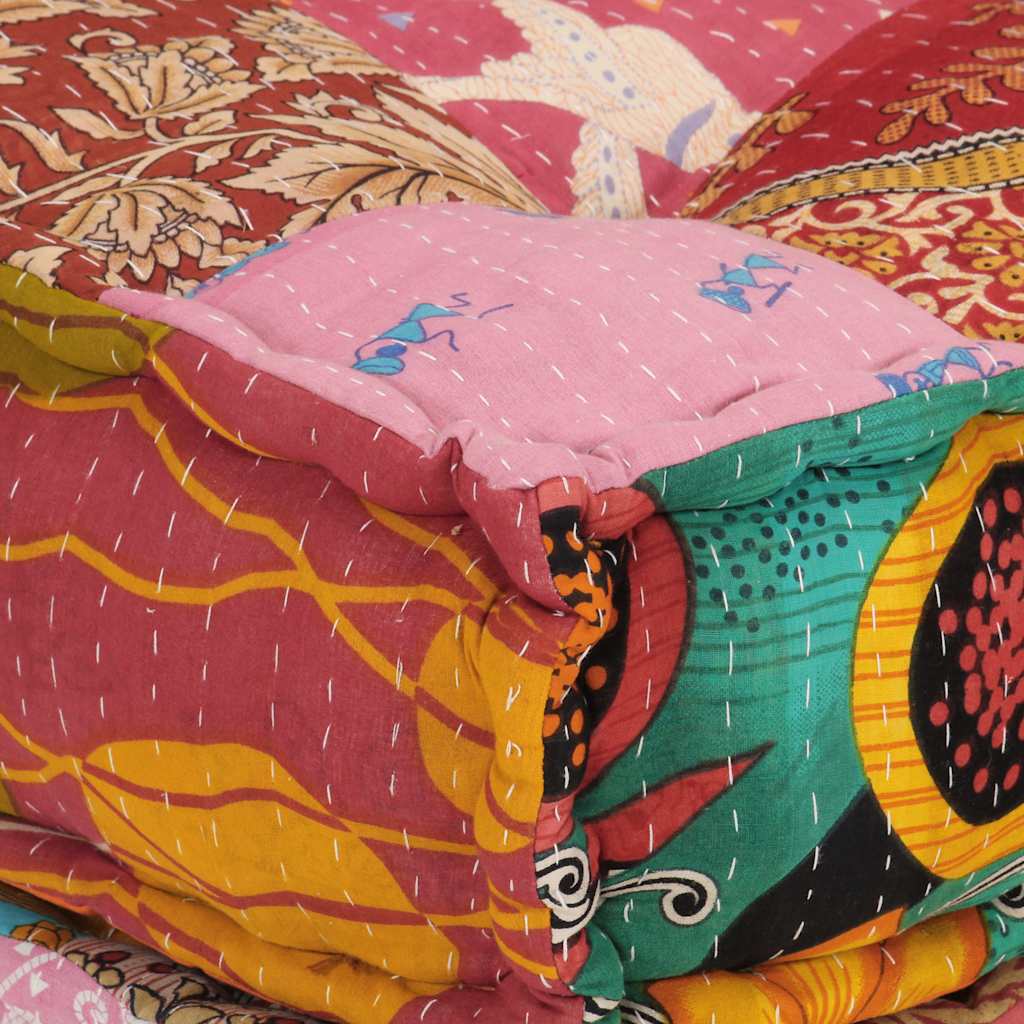 Modulární Pouf S Polštářem Textil