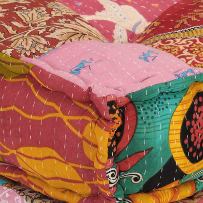 Modulární Pouf S Polštářem Textil