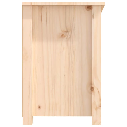 Tv Skříňka 114X35X52 Cm Masivní Borové Dřevo