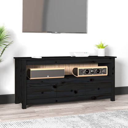 Tv Skříňka 114X35X52 Cm Masivní Borové Dřevo