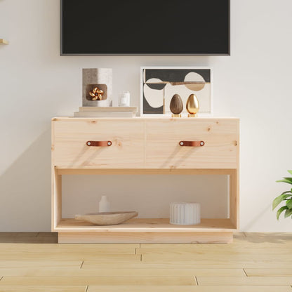 Tv Skříňka 90X40X60 Cm Masivní Borové Dřevo