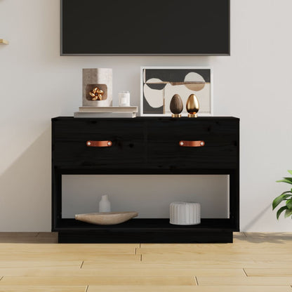 Tv Skříňka 90X40X60 Cm Masivní Borové Dřevo