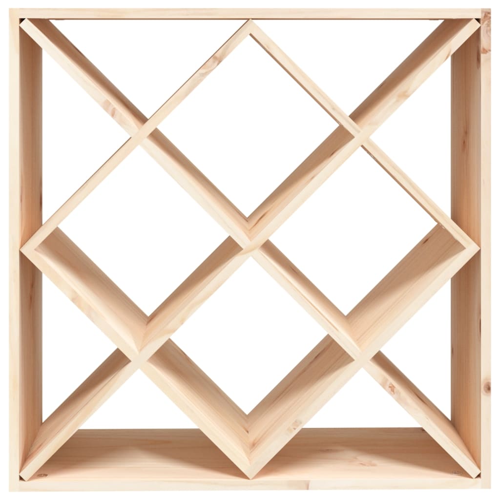 Skříňka Na Víno Masivní Borovice Přírodní