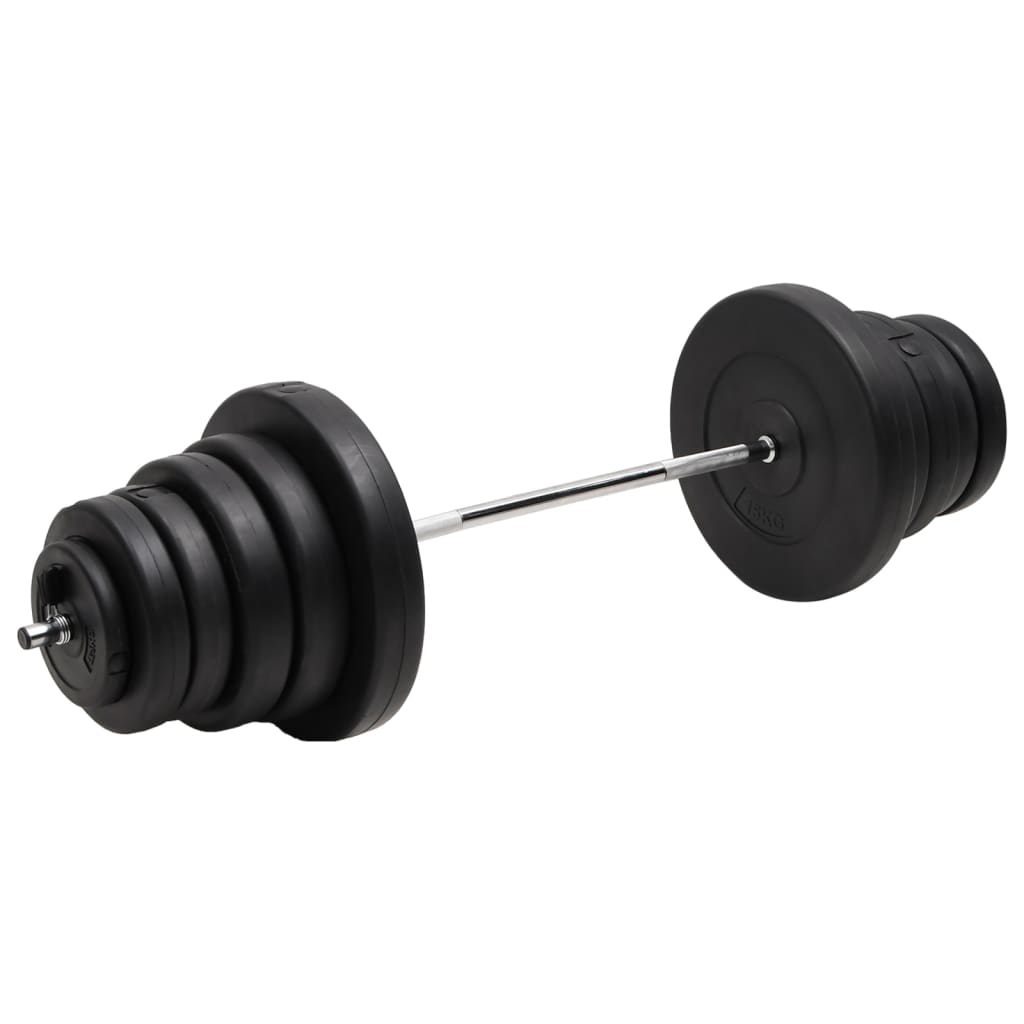 Obouruční Činka Se Závažím 30 Kg
