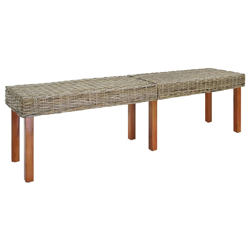 Lavice Přírodní 160 X 35 X 45 Cm Masivní Mangové Dřevo