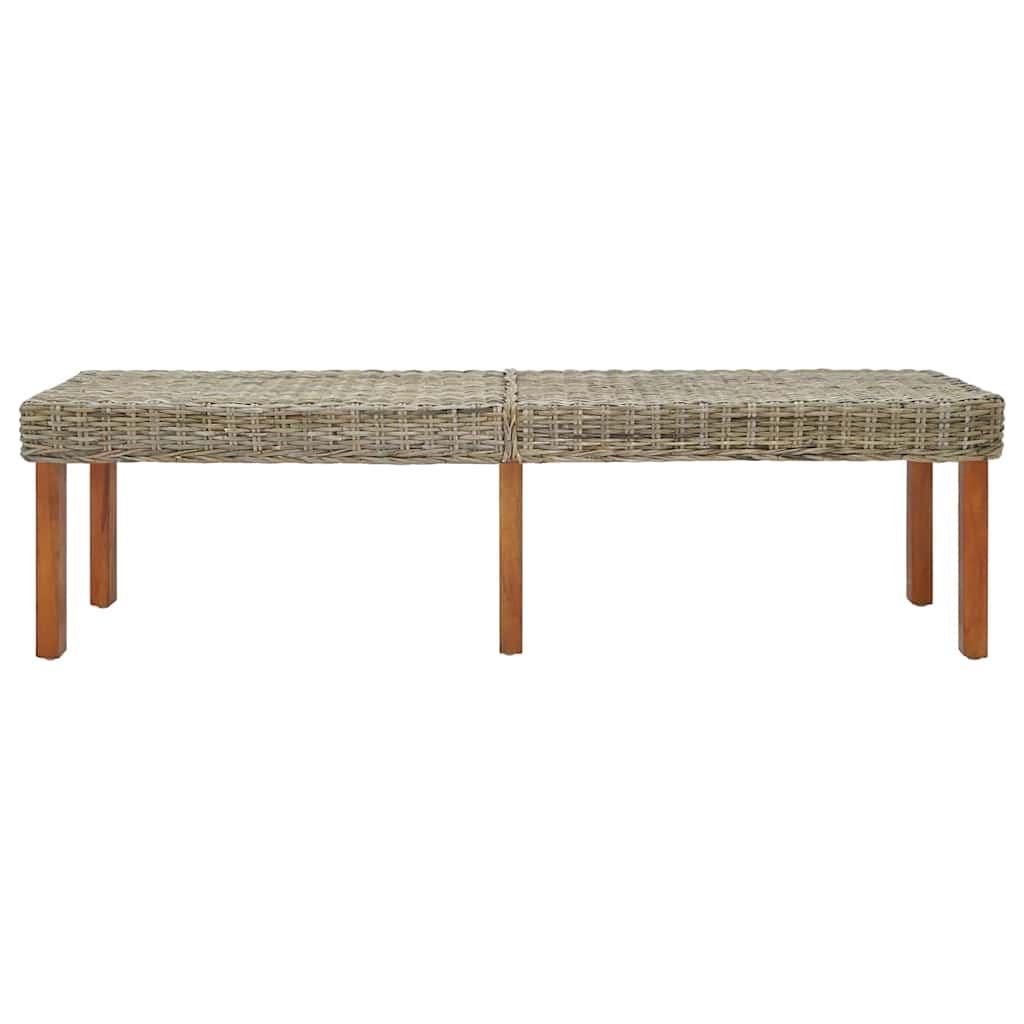 Lavice Přírodní 160 X 35 X 45 Cm Masivní Mangové Dřevo