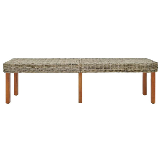 Lavice Přírodní 160 X 35 X 45 Cm Masivní Mangové Dřevo