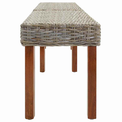 Lavice Přírodní 160 X 35 X 45 Cm Masivní Mangové Dřevo