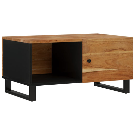 Konferenční Stolek 80 X 50 X 40 Cm Masivní Akácie A Kompozit