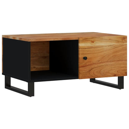 Konferenční Stolek 80 X 50 X 40 Cm Masivní Akácie A Kompozit