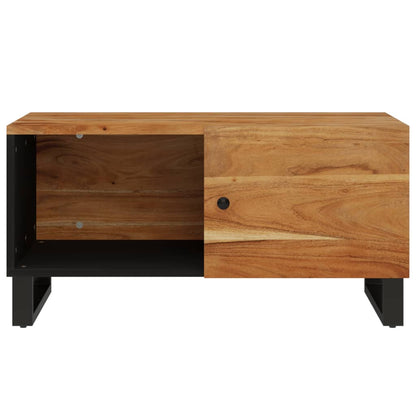 Konferenční Stolek 80 X 50 X 40 Cm Masivní Akácie A Kompozit
