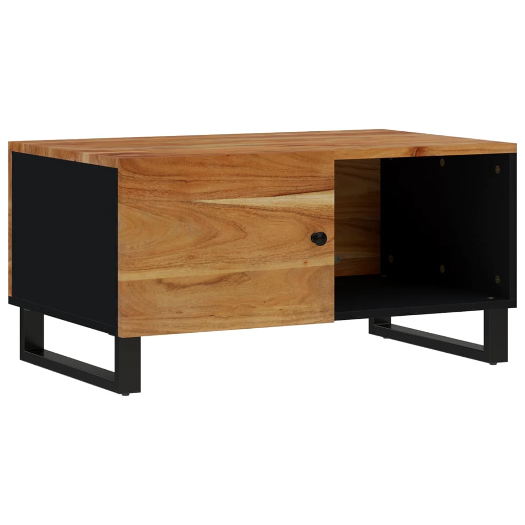 Konferenční Stolek 80 X 50 X 40 Cm Masivní Akácie A Kompozit