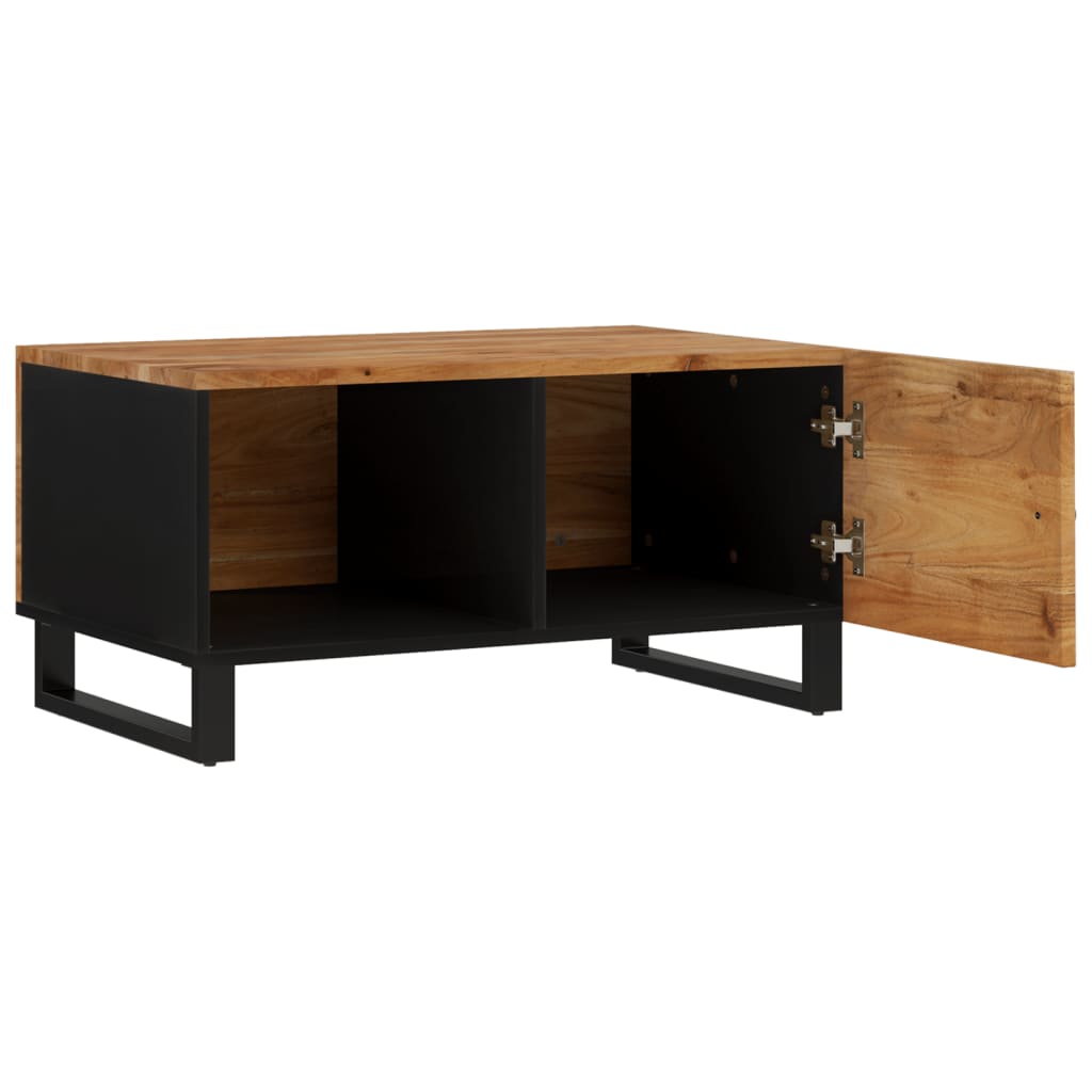 Konferenční Stolek 80 X 50 X 40 Cm Masivní Akácie A Kompozit