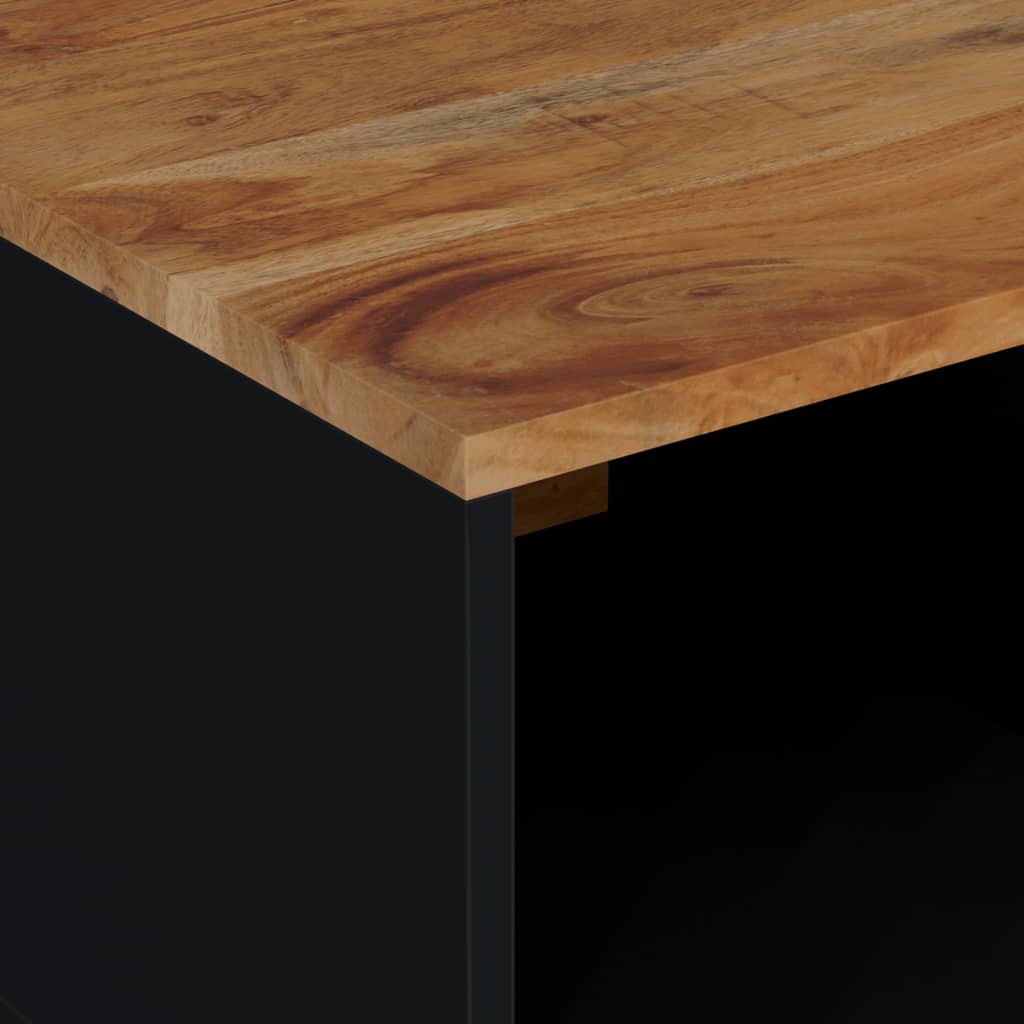 Konferenční Stolek 80 X 50 X 40 Cm Masivní Akácie A Kompozit