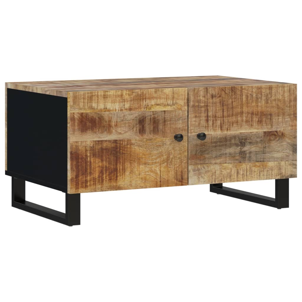 Konferenční Stolek 80 X 50 X 40 Cm Masivní Mangovník A Kompozit