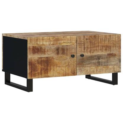 Konferenční Stolek 80 X 50 X 40 Cm Masivní Mangovník A Kompozit