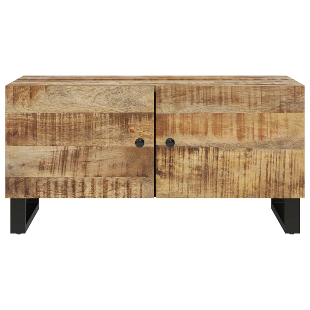 Konferenční Stolek 80 X 50 X 40 Cm Masivní Mangovník A Kompozit