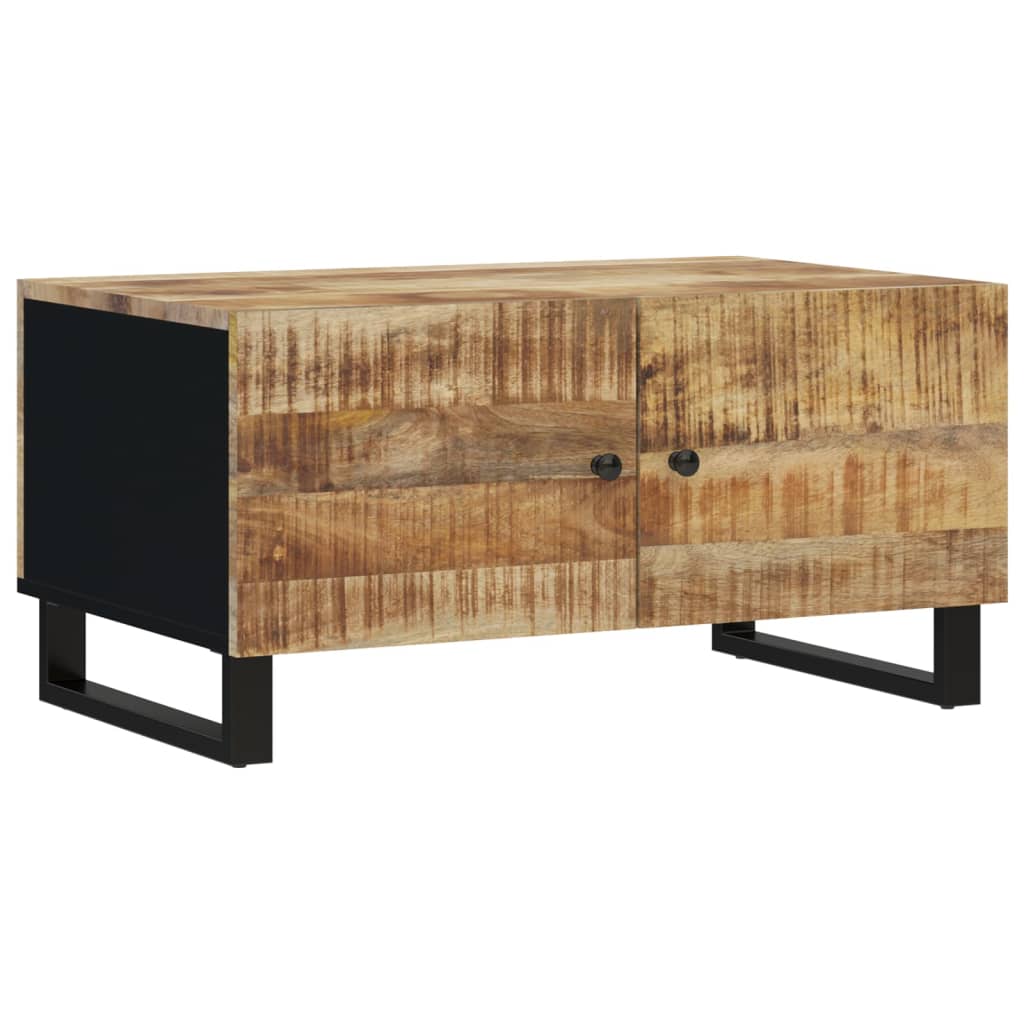 Konferenční Stolek 80 X 50 X 40 Cm Masivní Mangovník A Kompozit