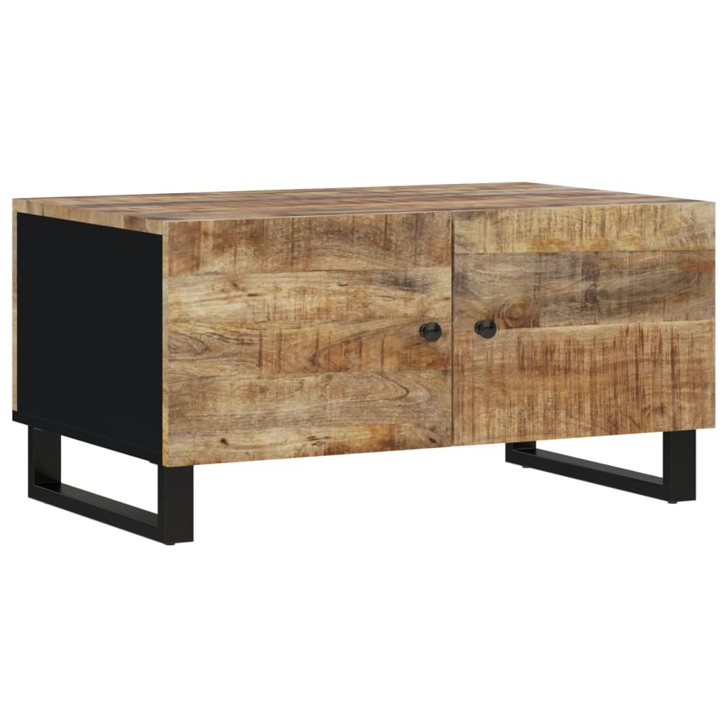 Konferenční Stolek 80 X 50 X 40 Cm Masivní Mangovník A Kompozit
