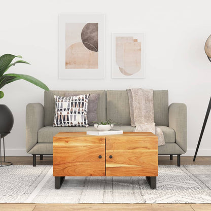 Konferenční Stolek 80 X 50 X 40 Cm Masivní Mangovník A Kompozit