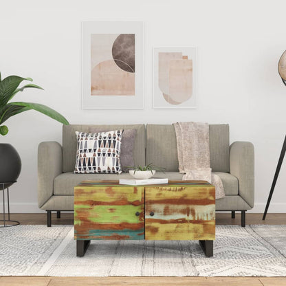 Konferenční Stolek 80 X 50 X 40 Cm Masivní Mangovník A Kompozit