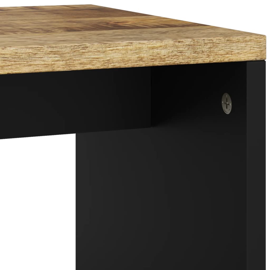 Konferenční Stolek 40 X 31 X 46 Cm Masivní Mangovník A Kompozit