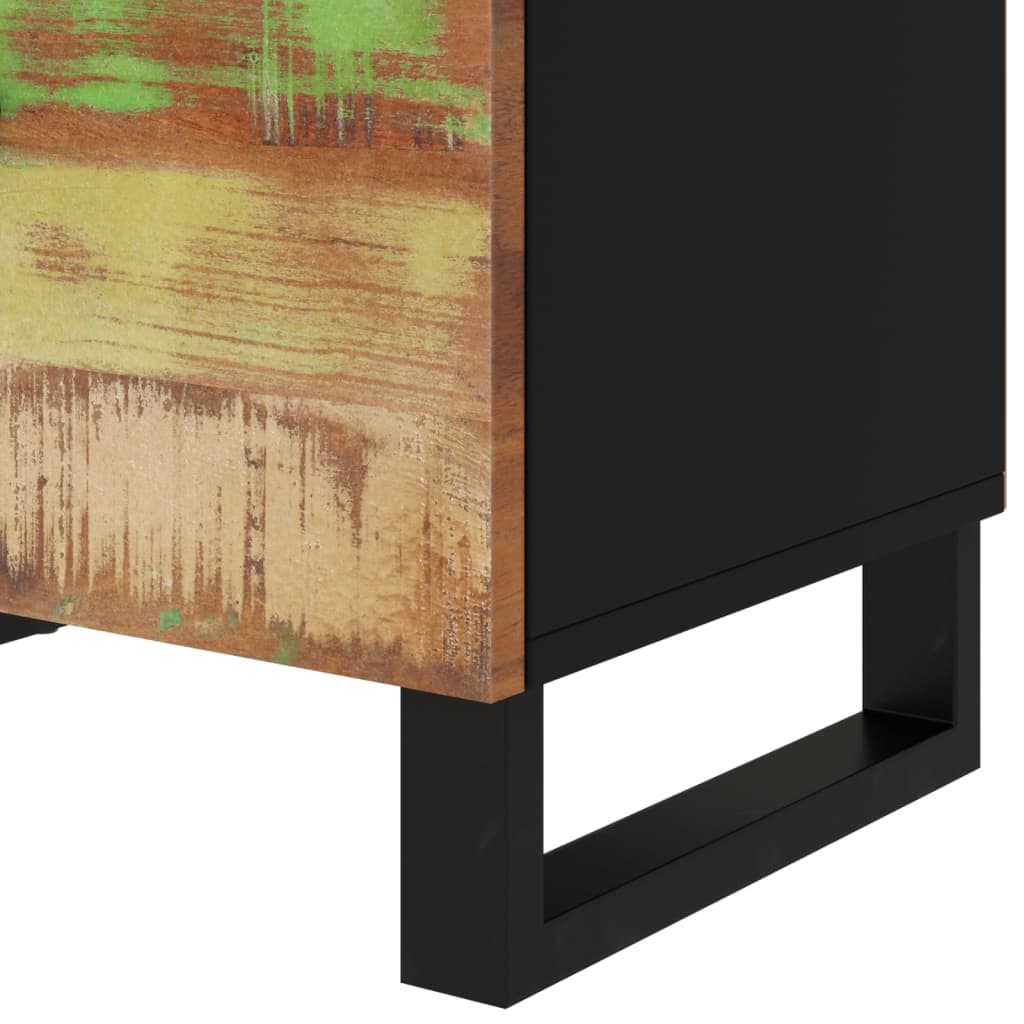 Noční Stolek 50X33X60 Cm Masivní Recyklované A Kompozitní Dřevo