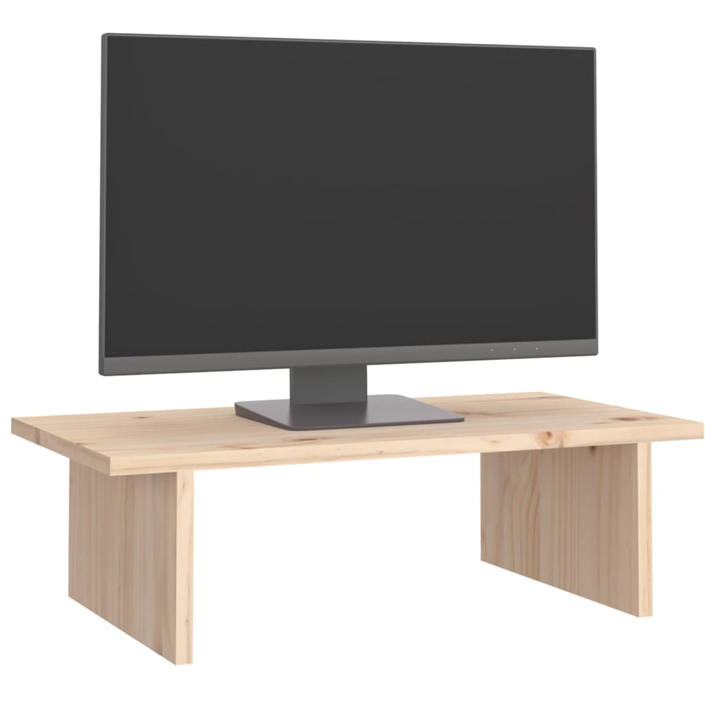 Stojan Na Monitor Masivní Borové Dřevo