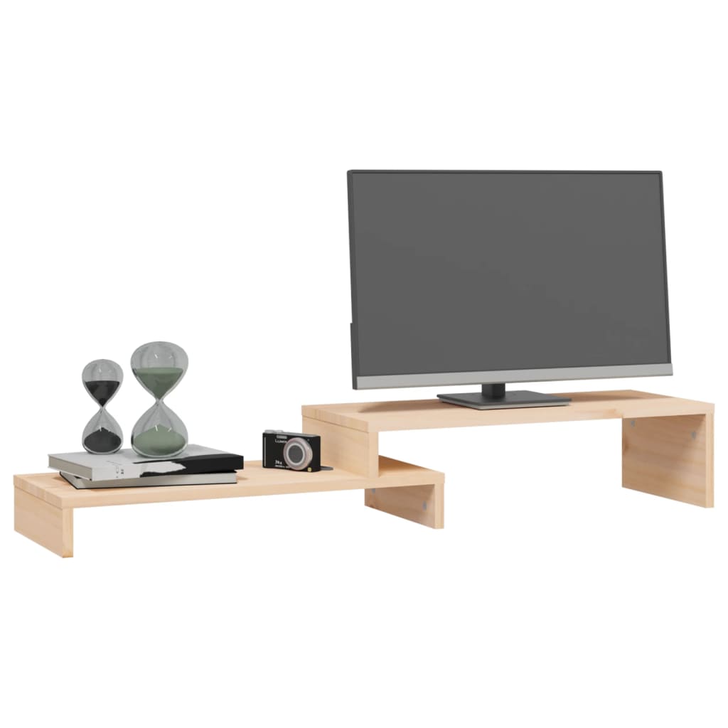 Stojan Na Monitor (52–101) X 22 X 14 Cm Masivní Borovice