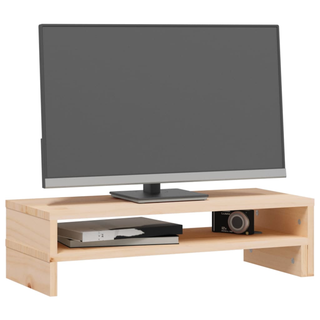 Stojan Na Monitor (52–101) X 22 X 14 Cm Masivní Borovice