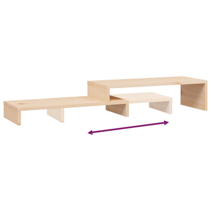 Stojan Na Monitor (52–101) X 22 X 14 Cm Masivní Borovice