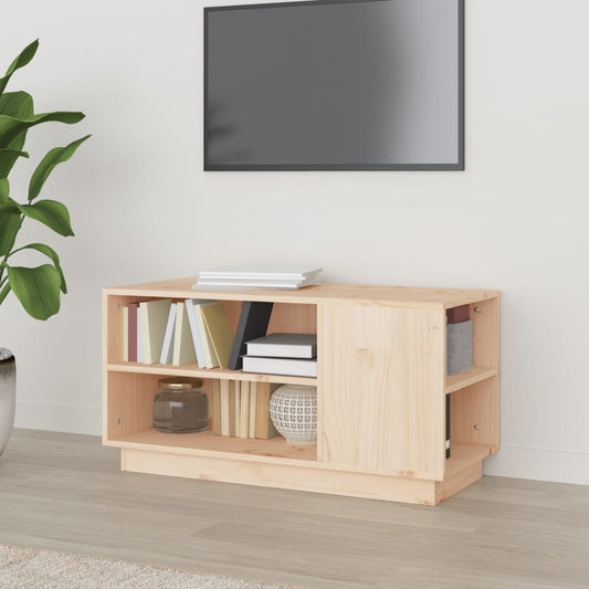 Tv Skříňka 80 X 35 X 40,5 Cm Masivní Borové Dřevo