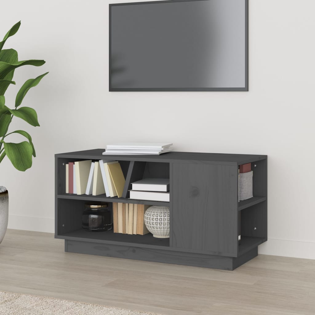 Tv Skříňka 80 X 35 X 40,5 Cm Masivní Borové Dřevo