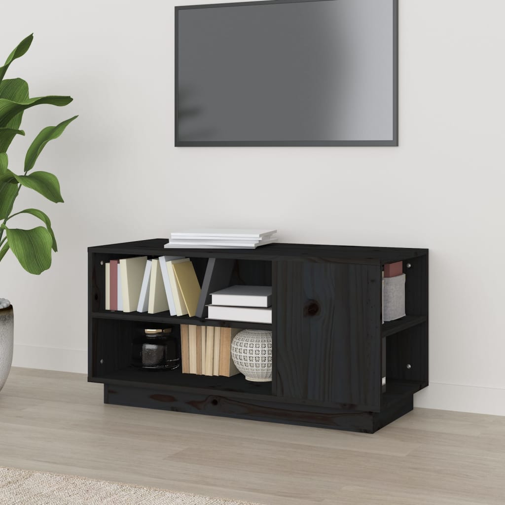 Tv Skříňka 80 X 35 X 40,5 Cm Masivní Borové Dřevo
