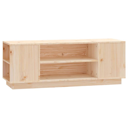 Tv Skříňka 110X35X40,5 Cm Masivní Borové Dřevo