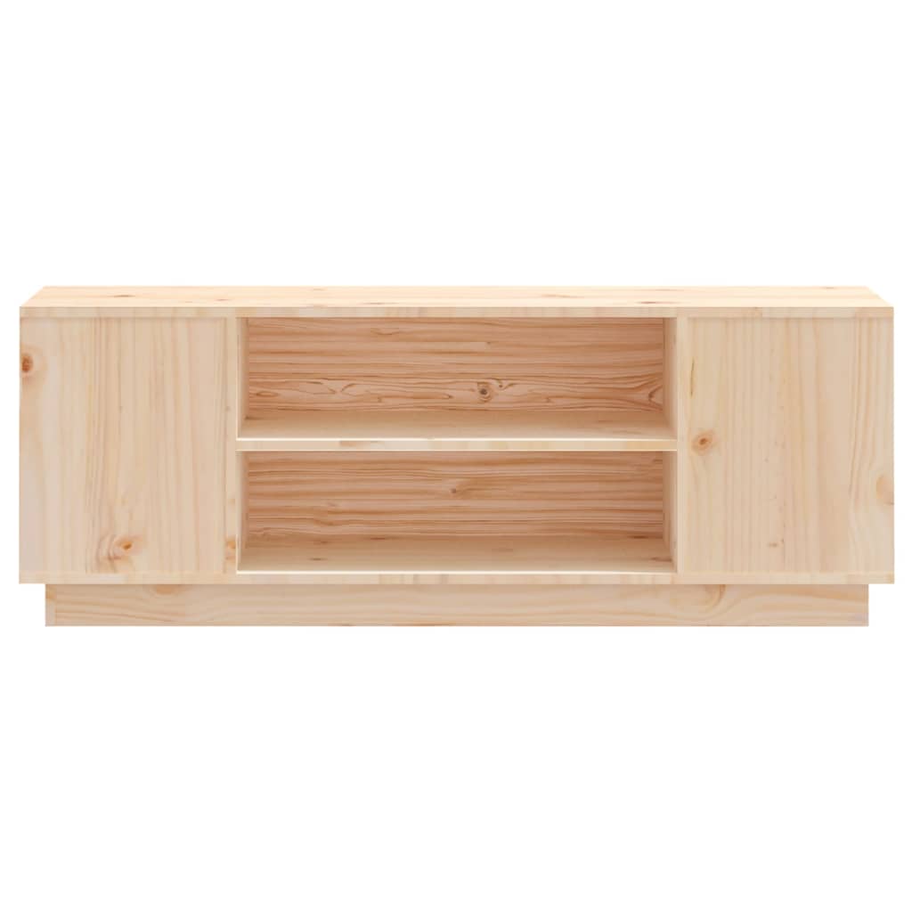 Tv Skříňka 110X35X40,5 Cm Masivní Borové Dřevo