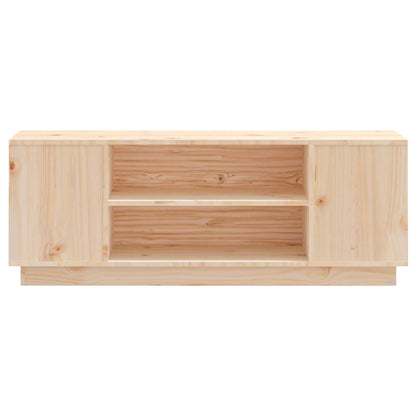 Tv Skříňka 110X35X40,5 Cm Masivní Borové Dřevo