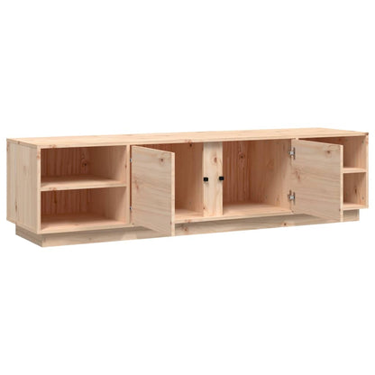 Tv Skříňka 156 X 40 X 40 Cm Masivní Borové Dřevo