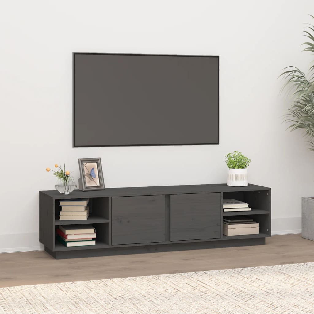 Tv Skříňka 156 X 40 X 40 Cm Masivní Borové Dřevo