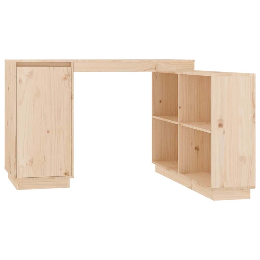Psací Stůl 110X50X75 Cm Masivní Borové Dřevo