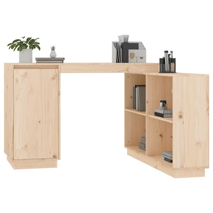 Psací Stůl 110X50X75 Cm Masivní Borové Dřevo